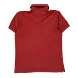 Tommy Hilfiger Polo Shirt - Medium Red Cotton