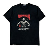 Pound 4 Pound King Blue House Graphic T-Shirt - XL Black Cotton