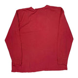 Polo By Ralph Lauren Long Sleeve T-Shirt - Large Red Cotton
