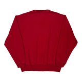 Polo By Ralph Lauren Sweatshirt - Large Red Cotton Blend