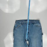 Dickies Carpenter Jeans - 34W 30L Blue Cotton