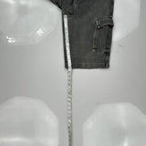 Fubu Cargo Shorts - 26W 12L Gray Cotton