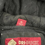 Windows & Doors Dri Duck Workwear Jacket - XL Black Cotton