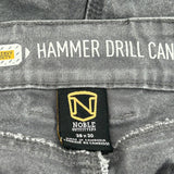 Noble Cargo Pants - 38W 30L Gray Cotton