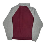 Starter Hoodie - Large Burgundy Cotton Blend