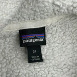 Age 3 Patagonia Hoodie - 3XS Cream Polyester