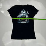 Mid-Ohio Harley Davidson Springfield Oh Harley Davidson Graphic T-Shirt - XS Black Cotton