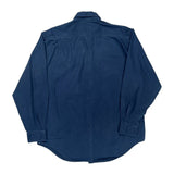 Tigger Embroidery Disney Cartoon Shirt - Medium Blue Cotton