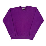 Made In USA Lee Sweatshirt - Large Purple Cotton