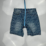 Fubu Denim Shorts - 34W 8L Blue Denim