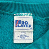 Pro Player Sweatshirt - Large Green Cotton Blend