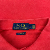 Polo By Ralph Lauren Polo Shirt - Large Red Cotton