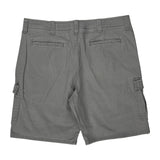 Wrangler Cargo Shorts - 36W 9L Grey Cotton