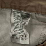 Carhartt Carpenter Trousers - 29W 30L Beige Cotton