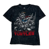Teenage Mutant Ninja Turtles Nickelodeon Cartoon T-Shirt - Large Black Cotton