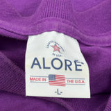 Rainforest Rescue Campaign Alore Single Stitch T-Shirt - Large Purple Cotton