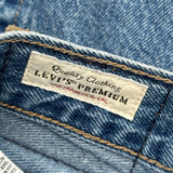 Levis Baggy Dad Jeans - 35W 29L Blue Cotton