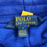 Age 7 Polo By Ralph Lauren Joggers - Small Blue Cotton