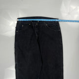 Dickies Carpenter Trousers - 34W 32L Black Cotton