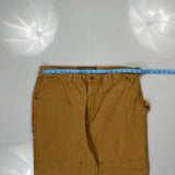 Unbranded Carpenter Trousers - 38W 29L Brown Cotton