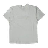 Michigan Fruit Of The Loom Graphic T-Shirt - Large White Cotton