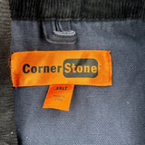 Galaxy Express Corner Stone Tall Jacket - 3XL Blue Cotton