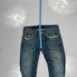 True Religion Boot Cut Jeans - 34W 30L Blue Cotton