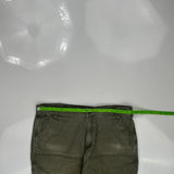 Carhartt Cargo Trousers - 40W 30L Green Cotton