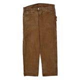 Dickies Carpenter Pants - 38W 30L Brown Cotton
