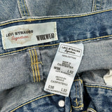 Levis Carpenter Jeans - 36W 32L Blue Cotton