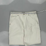 Route 66 Cargo Shorts - 34" Waist White Cotton