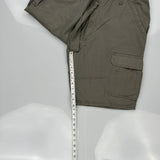 Wrangler Cargo Shorts - 36W 10L Grey Cotton