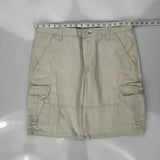 Wrangler Cargo Shorts - 36W 9L Beige Cotton