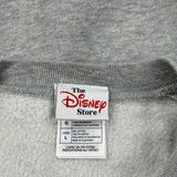 Mickey Mouse Disney Sweatshirt - Large Grey Cotton