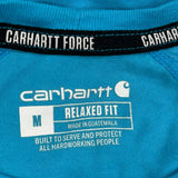 Carhartt Force Carhartt T-Shirt - Medium Blue Cotton