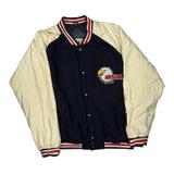 USA Steve & Barry Graphic Varsity Jacket - 2XL Navy Wool Blend
