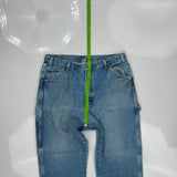 Dickies Carpenter Jeans - 34W 29L Blue Denim