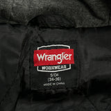 Wrangler Workwear Jacket - Small Gray Cotton