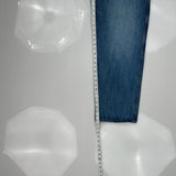 Francois Girbaud Graphic Jeans - 36W 31L Blue Cotton