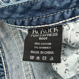 Unbranded Boot Cut Jeans - 30W UK 8 Blue Cotton