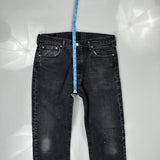 501 Levis Jeans - 34W 32L Black Cotton