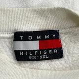 Tommy Hilfiger Sweatshirt - 2XL White Cotton