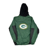 Green Bay Packers Nfl Football Jacket - Medium Black Polyester