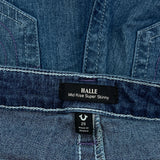 True Religion Skinny Jeans - 28W US 4 Blue Cotton Blend