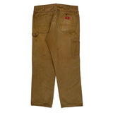 Dickies Carpenter Pants - 36W 31L Brown Cotton