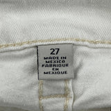 True Religion Contrast Stitch Jeans - 27W UK 8 Grey Cotton