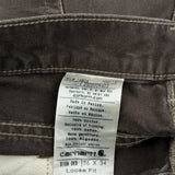 Carhartt Double Knee Carpenter Pants - 36W 34L Brown Cotton
