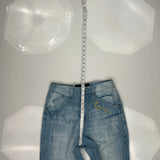 Karl Kani Hip Hop Jeans - 30W 29L Light Wash Denim