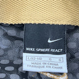 Nike Windbreaker - Large Yellow Polyester