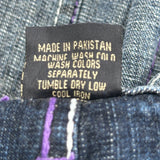 Corked Denim Shorts - 32W 15L Blue Cotton